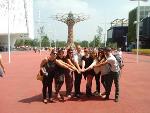 Expo 2015, visita della delegazione di giovani figli di...