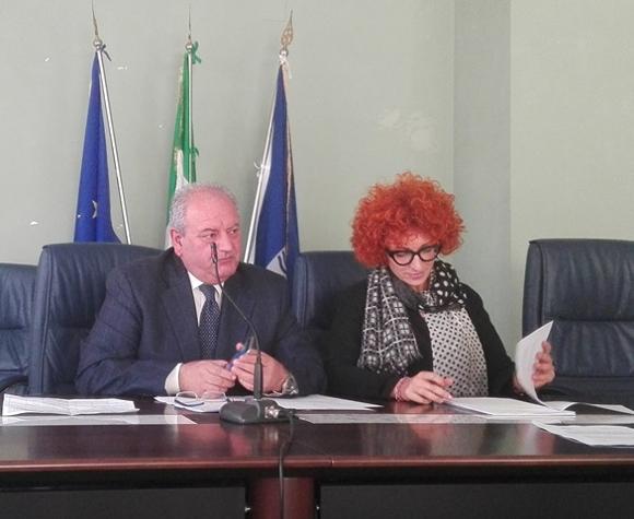 &copy; 2013 - Mollica e Blasi nel corso della conferenza stampa