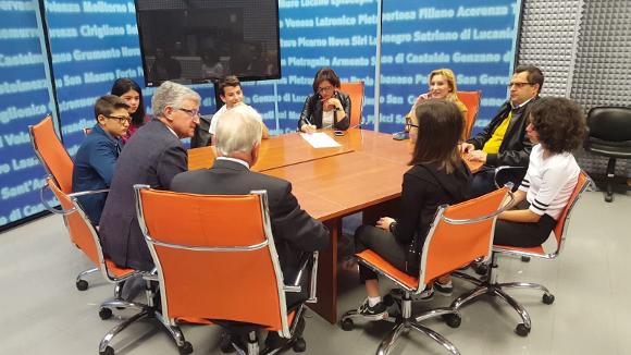 &copy; 2013 - 27.06.2018_Santarsiero incontra delegazione Municipio ragazzi