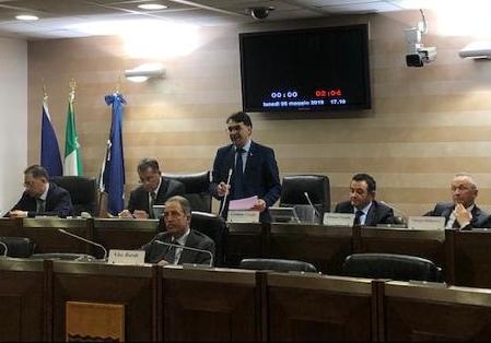 &copy; 2013 - Il discorso inaugurale del presidente del Consiglio regionale Carmine Cicala