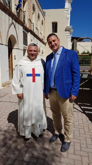 &copy; 2013 - Venosa. La visita di Zullino ai Padri Trinitari