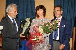 &copy; 2013 - 19_Premio internazionale Ester Scardaccione edizione 2013_al centro Rosa Immacolata Vitelli premiata dal sindaco di Policoro Rocco Leone e da Vincenzo Santochirico_foto di Andrea Mattiacci