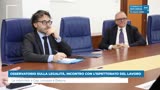 OSSERVATORIO SULLA LEGALITÀ, INCONTRO CON L’ISPETTORATO DEL...