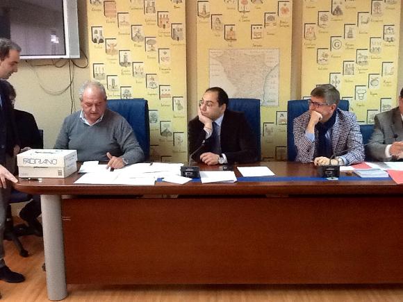 Seduta di insediamento delle Commisisoni_ il presidente Lacorazza e il vicepresidente Mollica